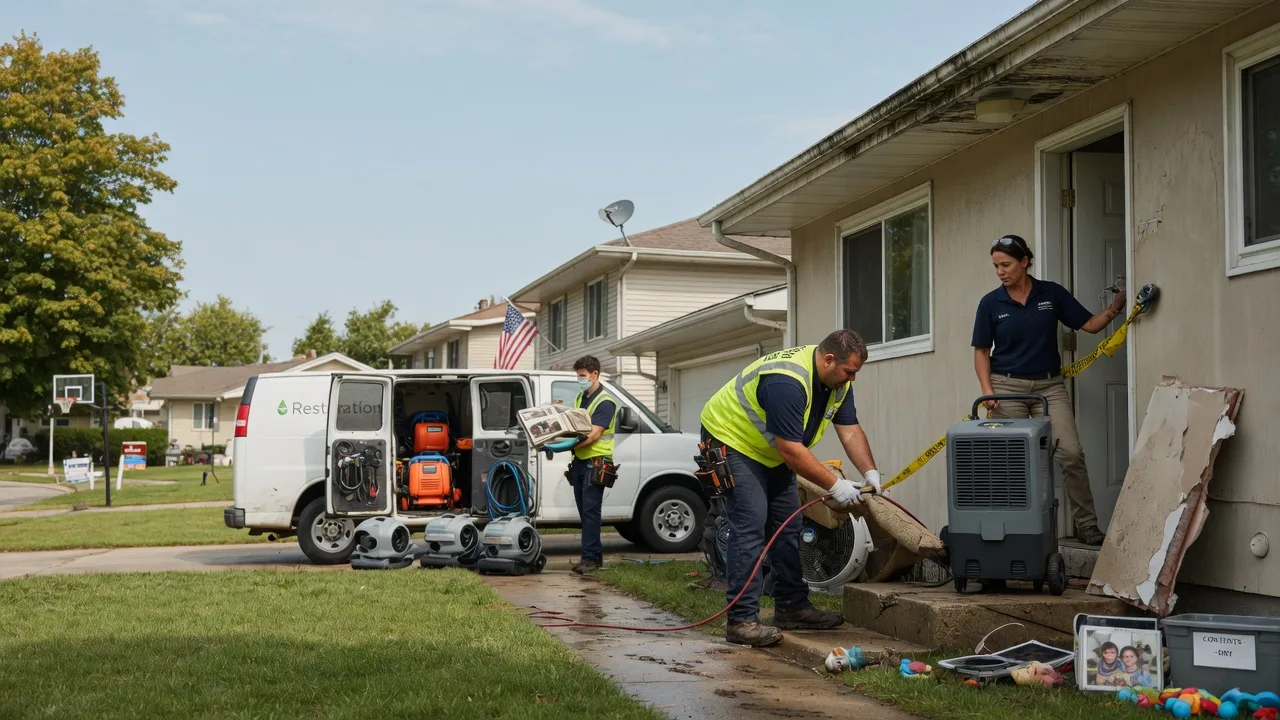 Water Damage Restoration in Melcher Dallas, IA near me